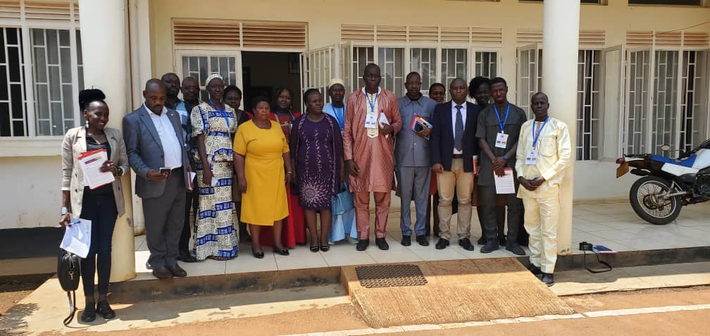Successful completion of the adjudication and Demarcation exercise for Bwiiza parish land in Namasagali Sub County, Naibowa Parish Land etc adjudication and Demarcation exercise