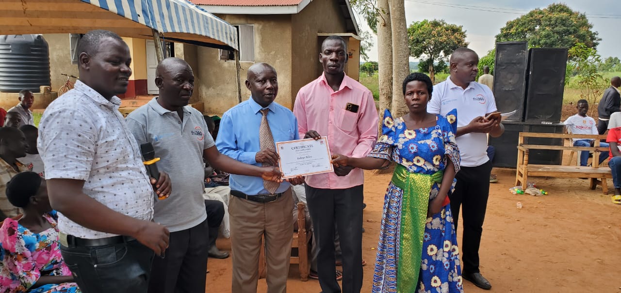 Chief Administrative Officer accompanied by the Acting Deputy CAO, on Thursday 27/10/2022 handed over one acre of land to PLAN International in the presence of Mr. Kirunda David, Project Manager, AWFP purposely for the construction of a COLD CHAIN facility for the youths engaging in green chilly production under A Working Future Project. Ms.Tappy Namulondo (CAO) thanked PLAN for the continuous support to the district and urged the Agriculture Officers to continue sensitizing youths to get involved in such Income generating activities. (IGAs)
DISTRICT HANDS OVER ONE ACRE OF LAND FOR A COLD CHAIN FACILITY.